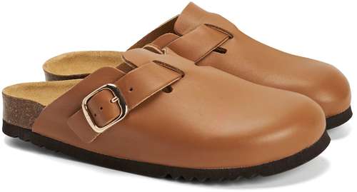 Женские сабо SCHOLL, коньячные 12736815