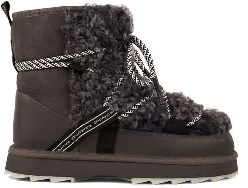 Женские снегоходы EMU Australia, серые / 12737431 - вид 2