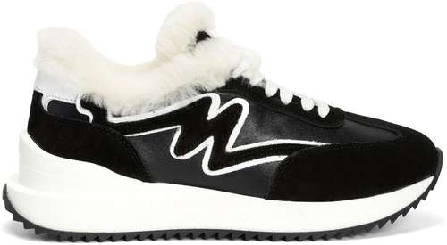 Женские кроссовки Bugatti, черные / 12735557 - вид 2