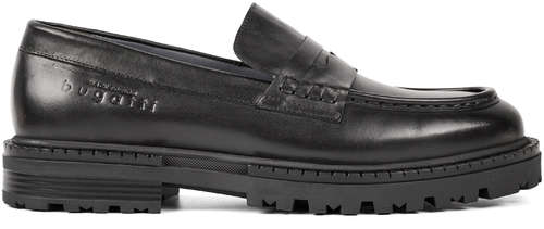 Мужские лоферы Bugatti, черные / 12737904 - вид 2