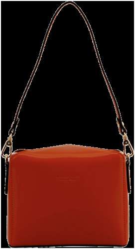 Женская сумка кросс-боди Maison Pourchet, красная 12724034