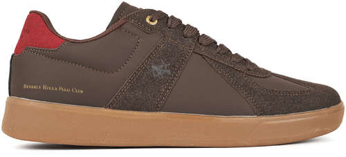 Мужские кеды Beverly Hills Polo Club, коричневые / 12737015 - вид 2