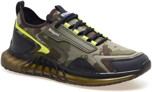 Мужские кроссовки Blauer, зеленые 12724265