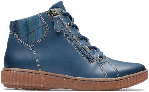 Женские ботинки Clarks, синие / 12731341 - вид 2