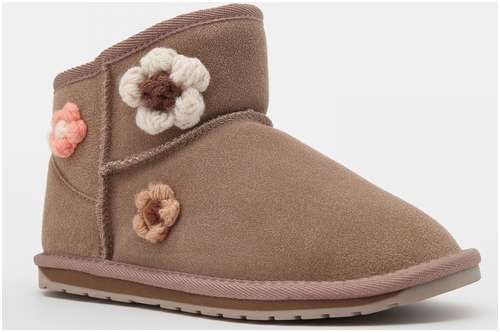 Детские полусапоги EMU Australia, коричневые / 12738070 - вид 2