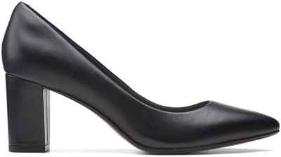 Женские туфли-лодочки Clarks, черные / 1277650 - вид 2