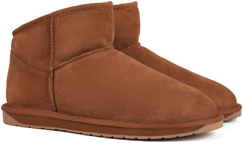 Мужские полусапоги из овчины (угги) EMU Australia, коричневые 12737556