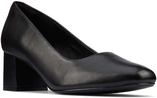 Женские туфли-лодочки Clarks, черные 12729934