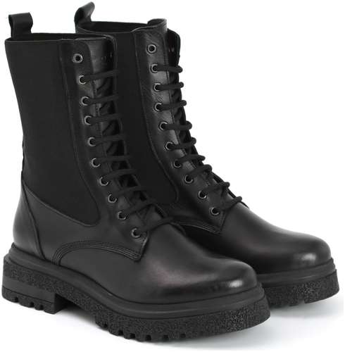 Женские высокие ботинки Clarks, черные 12728499