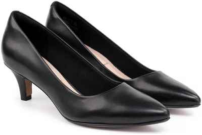 Женские туфли-лодочки Clarks, черные 1275936