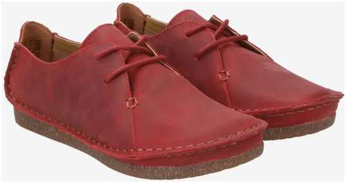 Женские полуботинки Clarks (Janey Mae 26166819), крассные 12737819