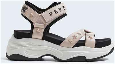 Женские сандалии Pepe Jeans London, бежевые / 1278252 - вид 2