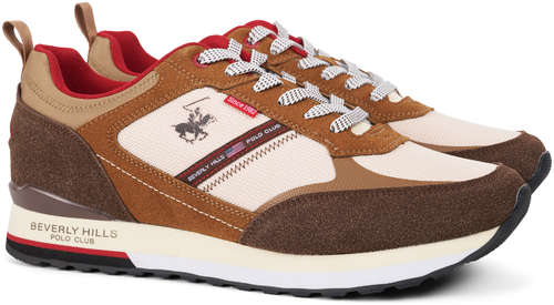 Мужские кроссовки Beverly Hills Polo Club, коньячные 12736100