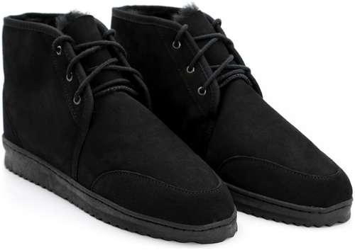 Мужские ботинки из овчины EMU Australia, черные / 12729673
