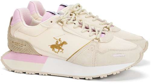 Женские кроссовки Beverly Hills Polo Club, бежевые 12736204