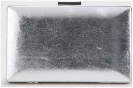 Женская сумка клатч Buffalo bags, серебряная 12724104