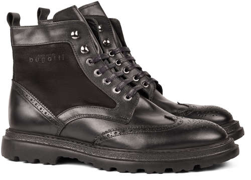 Мужские ботинки Bugatti, черные 12737907