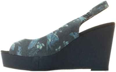 Женские туфли с открытым мыском/открытой пяткой Gant, синие / 1279632 - вид 2