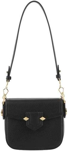 Женская сумка кросс-боди Maison Pourchet, черная / 12729224