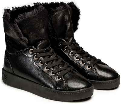 Женские высокие кеды Pepe Jeans London, черные 1274169