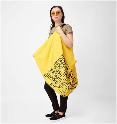 Женская сумка Closed, желтая 12736142