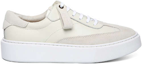 Женские кеды Clarks, белые / 12731797 - вид 2