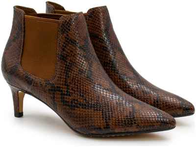 Женские челси Clarks(Laina55 Boot2 26151363), коричневые 1275072