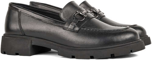 Женские лоферы Bugatti, чёрные 12736931