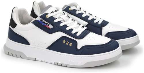 Мужские кроссовки Blauer, белые 12735827