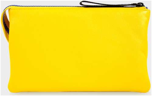 Женская сумка кросс-боди женщин Braun Buffel, желтая / 12724213 - вид 2