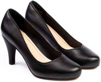 Женские туфли-лодочки Clarks, черные 1275704