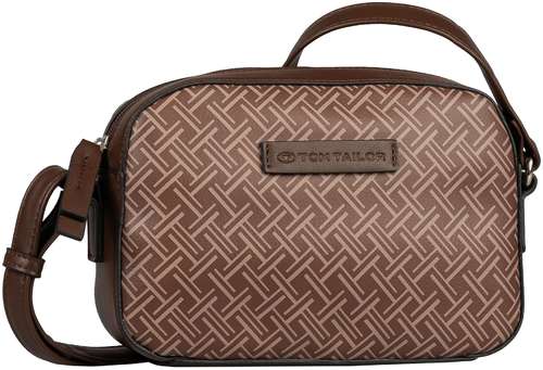 Женская сумка-бочонок Tom Tailor Bags, коричневая 12728771