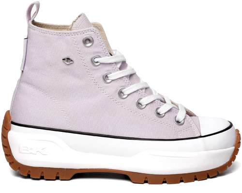 Женские высокие кеды British Knights, фиолетовые / 12732620 - вид 2