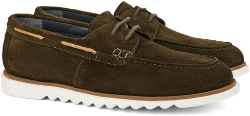 Мужские мокасины Clarks, хаки 12736555