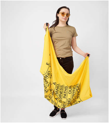 Женская сумка Closed, желтая / 12736142 - вид 2