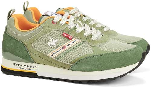 Мужские кроссовки Beverly Hills Polo Club, зеленые 12735992