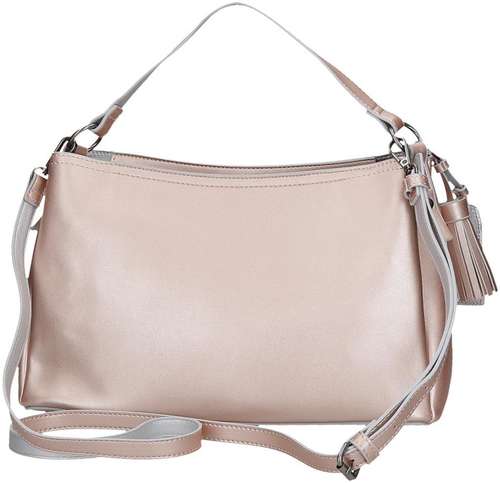 Женская сумка хобо Pepe Jeans Bags, розовая / 12724190 - вид 2