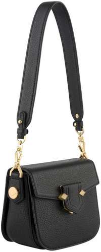 Женская сумка кросс-боди Maison Pourchet, черная / 12729224 - вид 2