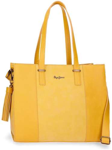 Женская сумка хэнд Pepe Jeans Bags, желтая 12723853